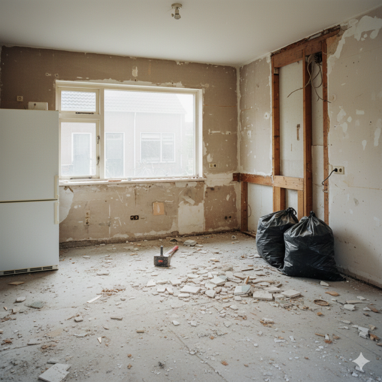 Sierhaard verwijderen en nis strak afwerken Breukelen: Realiseren van een strakke wand in luxe interieurs. Sloopprojectleider voor particuliere renovaties Vreeland: Deskundig advies over draagmuren en stalen balken. Gipsen schouw voorzichtig demonteren: Stofvrije verwijdering van sierlijsten en rookkanaal-ombouw. Dubbelwandig rvs-rookkanaal demonteren Loosdrecht: Technische verwijdering inclusief gecertificeerde dakafdichting.